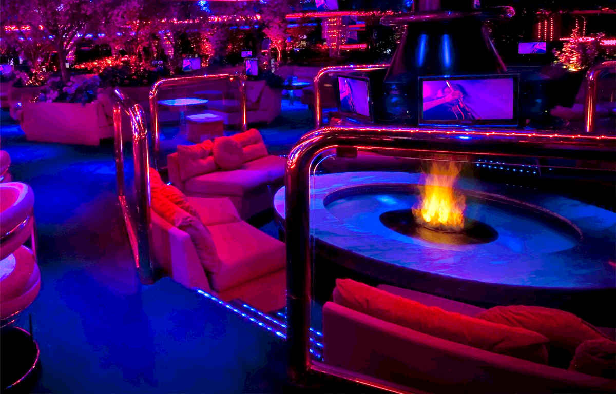 Fireside Lounge in Peppermill