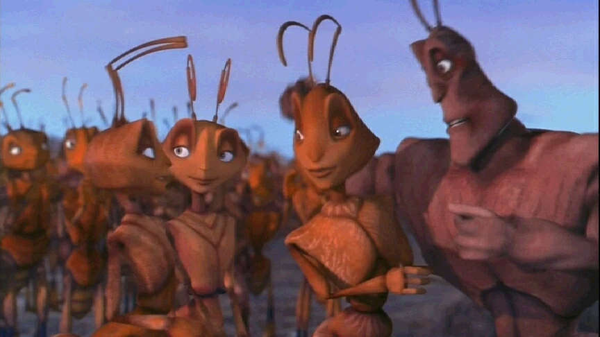 Azteca, Weaver, and friends from Antz